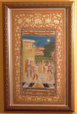 Framed picture Indian Celebration